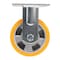 Vestil Polyurethane Rigid Caster 5 In. Diameter x 2 In. Width 990 Lb. Capacity Orange/Gray CST-VE-5X2PUA-R - alternate 7